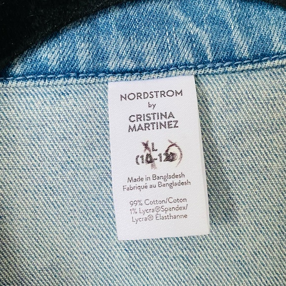 Nordstrom by Cristina Martinez Jean Jacket - Picture 4 of 4